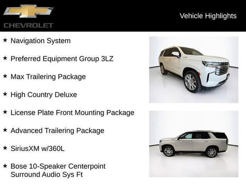 2024 Chevrolet Tahoe 4WD High Country