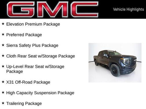 2026 GMC Sierra 1500 Elevation