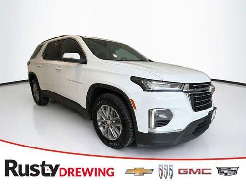 Summit White 2022 Chevrolet Traverse LT Cloth