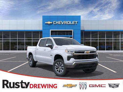 Summit White 2026 Chevrolet Silverado 1500 LT