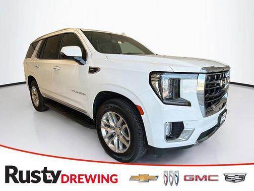 Summit White 2023 GMC Yukon SLT