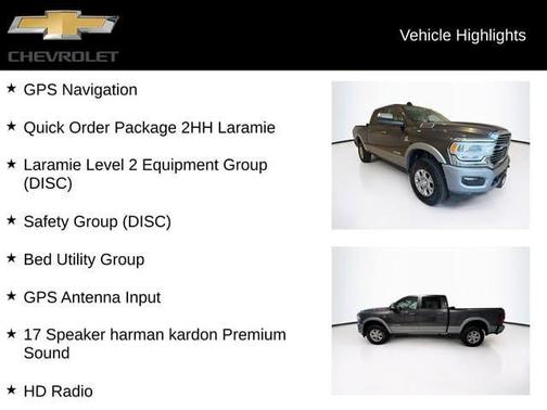 Granite Crystal Metallic Clearcoat 2021 RAM 2500 Laramie Crew Cab 4x4 6'4' Box