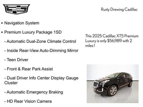 2025 Cadillac XT5 Premium Luxury