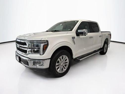 Star White Metallic Tri-Coat 2024 Ford F-150 Lariat