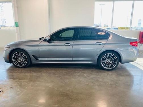 Blue 2018 BMW 540 xDrive