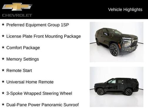 2025 Chevrolet Tahoe 4WD RST