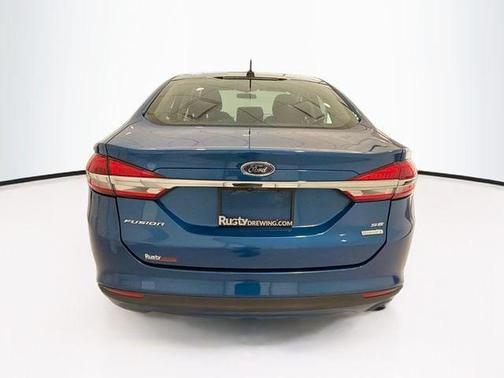 Lightning Blue 2017 Ford Fusion SE