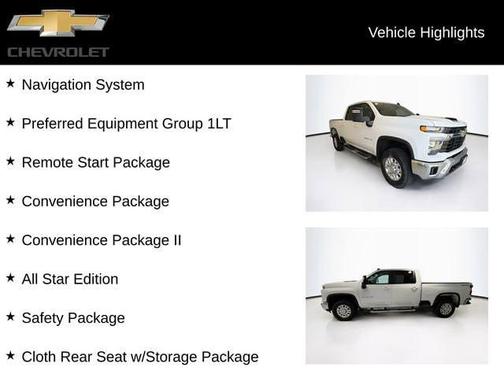 Summit White 2024 Chevrolet Silverado 3500 LT