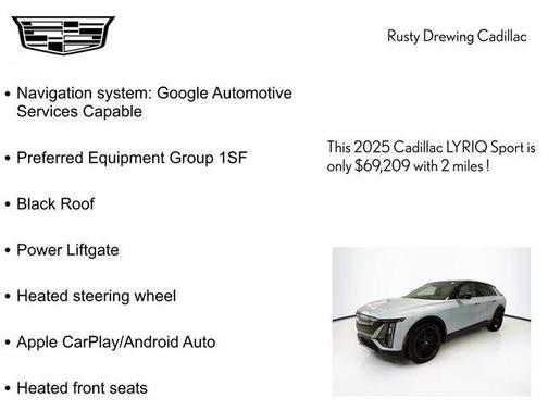 2025 Cadillac LYRIQ Sport