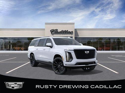Vibrant White 2026 Cadillac Escalade ESV Sport Platinum
