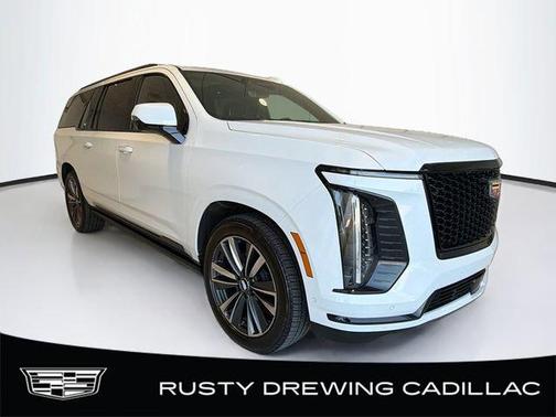 Vibrant White Tricoat 2026 Cadillac Escalade ESV Sport
