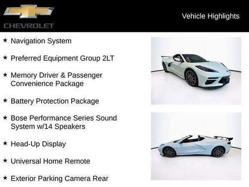 2024 Chevrolet Corvette Stingray w/2LT