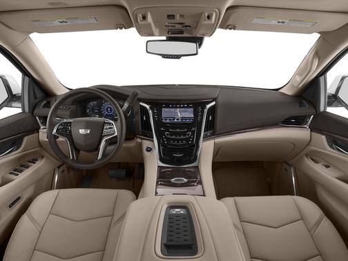 Crystal White Tricoat 2016 Cadillac Escalade ESV Luxury
