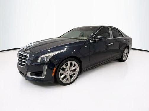 Dark Adriatic Blue Metallic 2015 Cadillac CTS 2.0L Turbo Premium