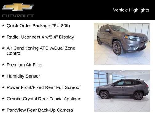 2021 Jeep Cherokee 80th Anniversary FWD