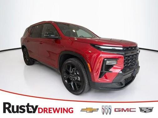 Radiant Red Tintcoat 2025 Chevrolet Traverse RS