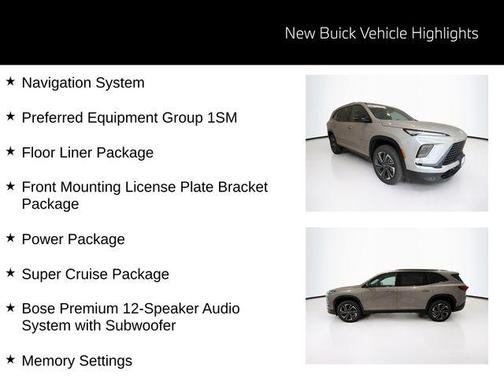 Stone Metallic 2026 Buick Enclave Sport Touring