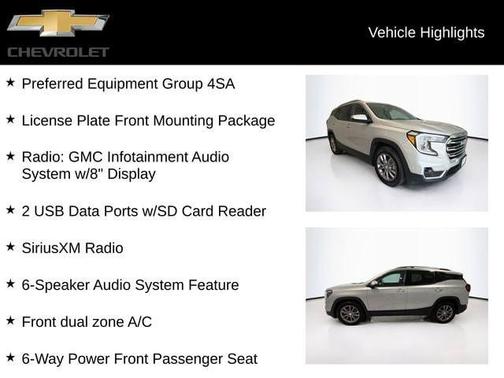 Quicksilver Metallic 2022 GMC Terrain SLT