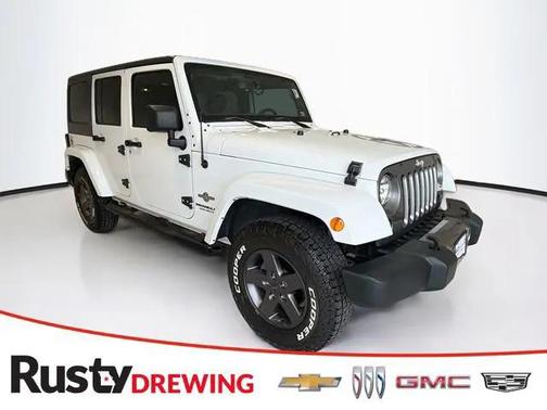 Bright White Clearcoat 2014 Jeep Wrangler Unlimited Freedom Edition