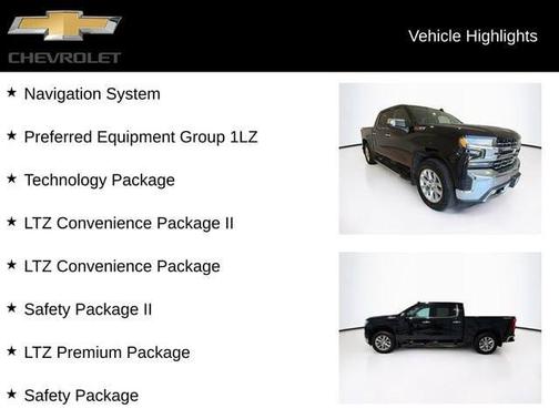 Black 2020 Chevrolet Silverado 1500 LTZ