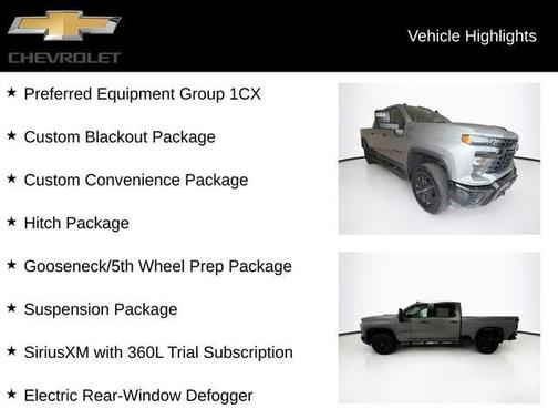 Sterling Gray Metallic 2025 Chevrolet Silverado 2500 Custom