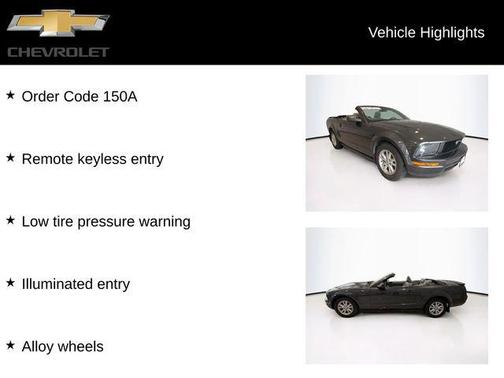 Gray 2007 Ford Mustang Deluxe