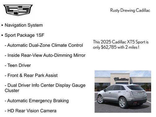 2025 Cadillac XT5 Sport