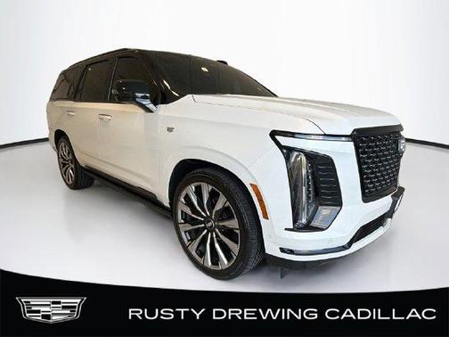 Crystal White Tricoat 2025 Cadillac Escalade Premium Luxury
