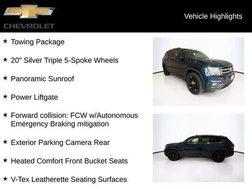 2019 Volkswagen Atlas 3.6L SE w/Technology