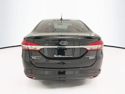 Shadow Black 2018 Ford Fusion Titanium