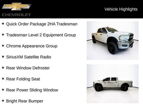 2023 RAM 2500 Tradesman Crew Cab 4x4 6'4' Box