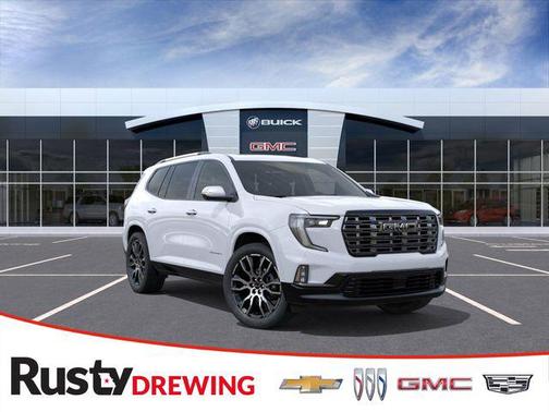 Glacier White 2026 GMC Acadia Denali