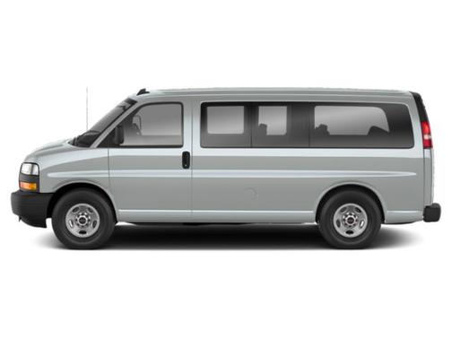 Quicksilver Metallic 2023 GMC Savana 3500 RWD 3500 Extended Wheelbase LT