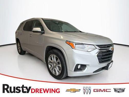 Silver Ice Metallic 2021 Chevrolet Traverse Premier