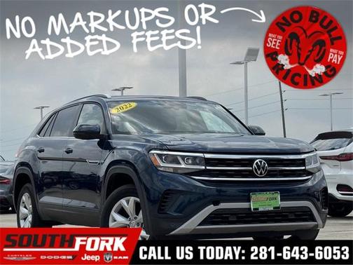 2022 Volkswagen Atlas Cross Sport 3.6L V6 SE w/Technology