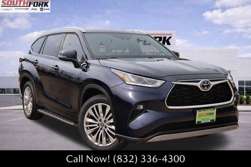 Blueprint 2024 Toyota Highlander Platinum