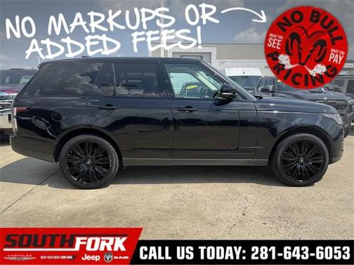 2019 Land Rover Range Rover 5.0L V8 Supercharged