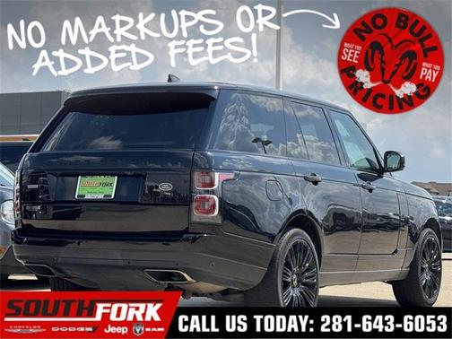 2019 Land Rover Range Rover 5.0L V8 Supercharged