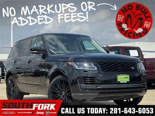 2019 Land Rover Range Rover 5.0L V8 Supercharged