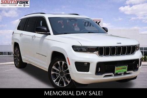 Bright White Clearcoat 2023 Jeep Grand Cherokee L Overland