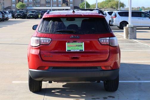 Red 2026 Jeep Compass Latitude
