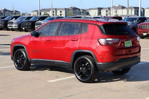 Red 2026 Jeep Compass Latitude
