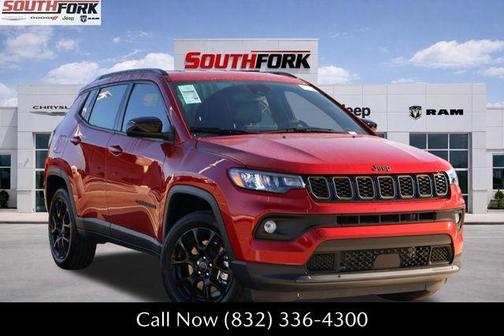 Red 2026 Jeep Compass Latitude