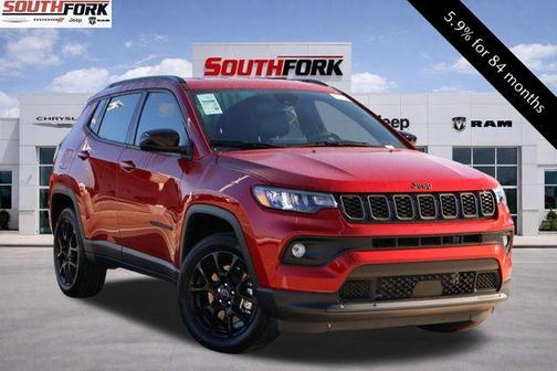 Red 2026 Jeep Compass Latitude