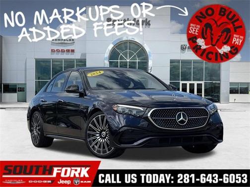 2024 Mercedes-Benz E-Class E 350 4MATIC