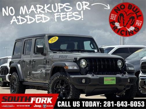 2020 Jeep Wrangler Unlimited Sport