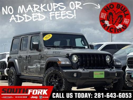 2020 Jeep Wrangler Unlimited Sport