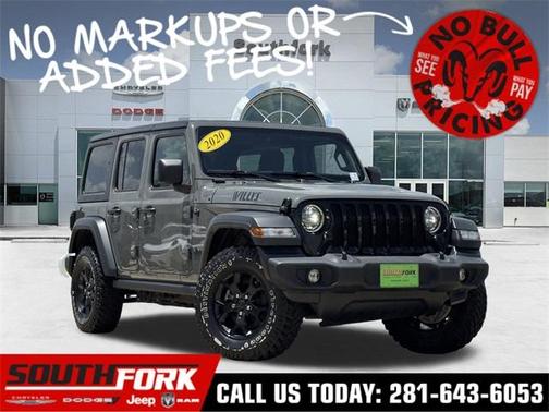 2020 Jeep Wrangler Unlimited Sport