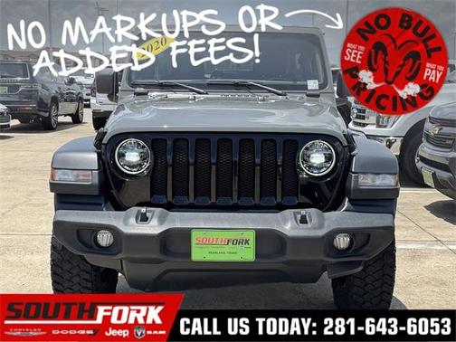 2020 Jeep Wrangler Unlimited Sport