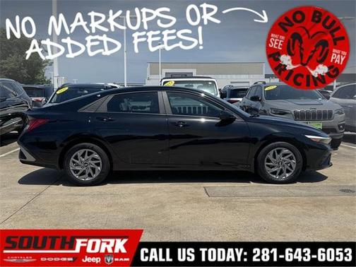 2025 Hyundai ELANTRA HEV Blue